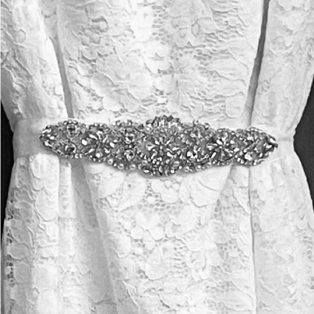 NWT rhinestone belt/sash